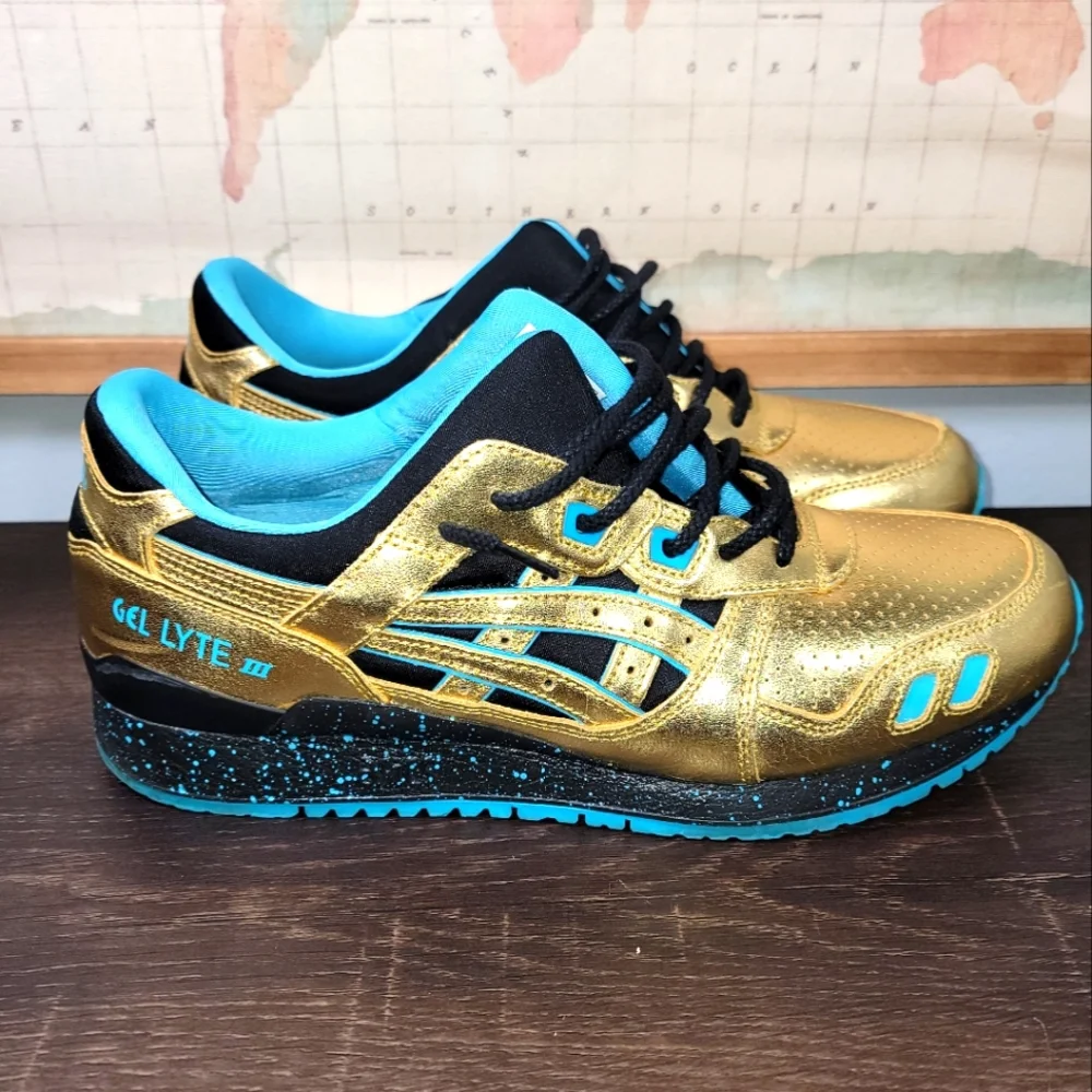 Asics Gel Lyte III x Villa x Wale - International Champion Men's Size: 9.0 - Picture 3 of 4